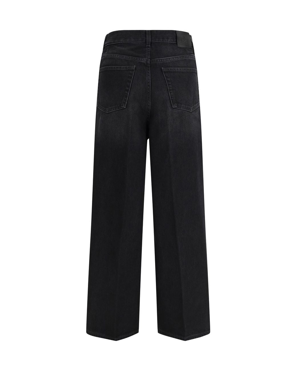 Totême Black Wide-Leg Jeans