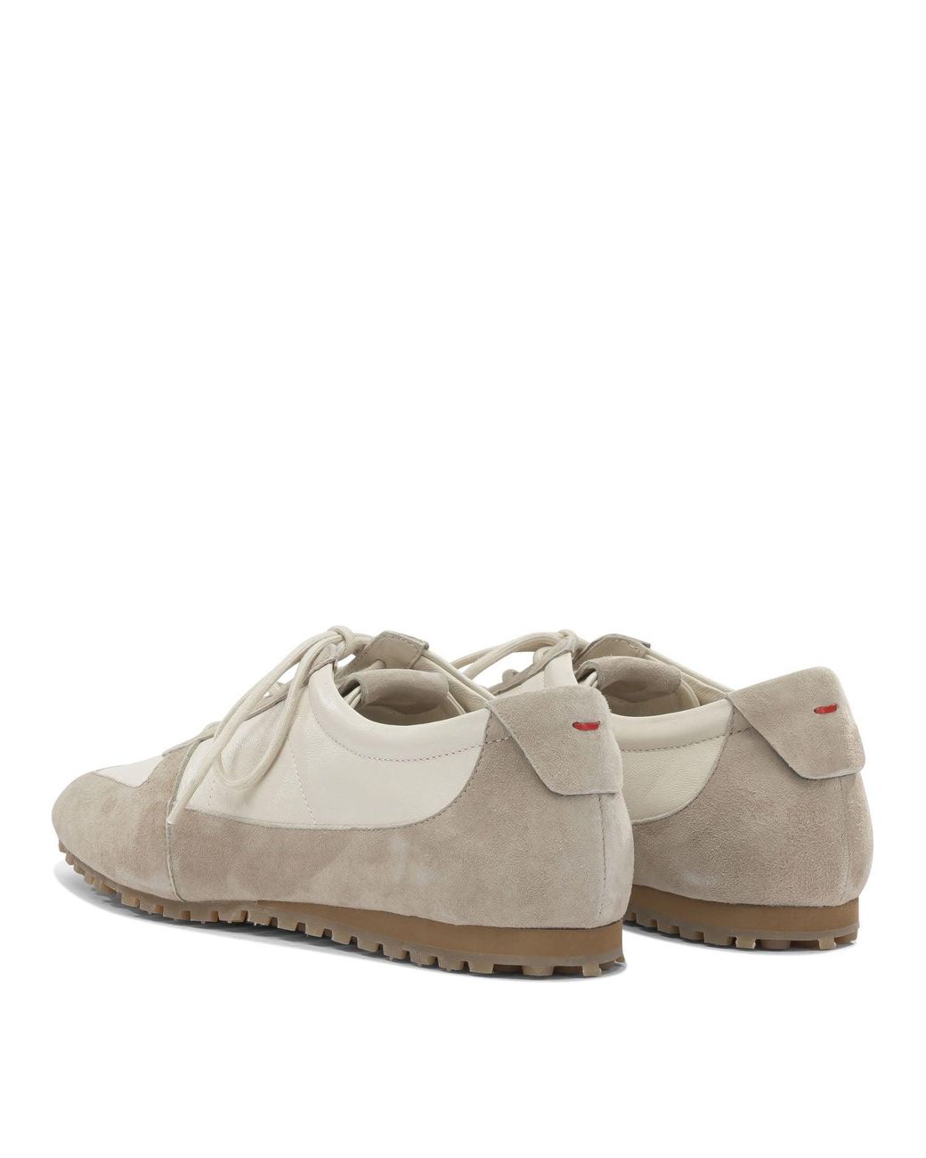 Aeyde Gray "Uma" Low Sneakers