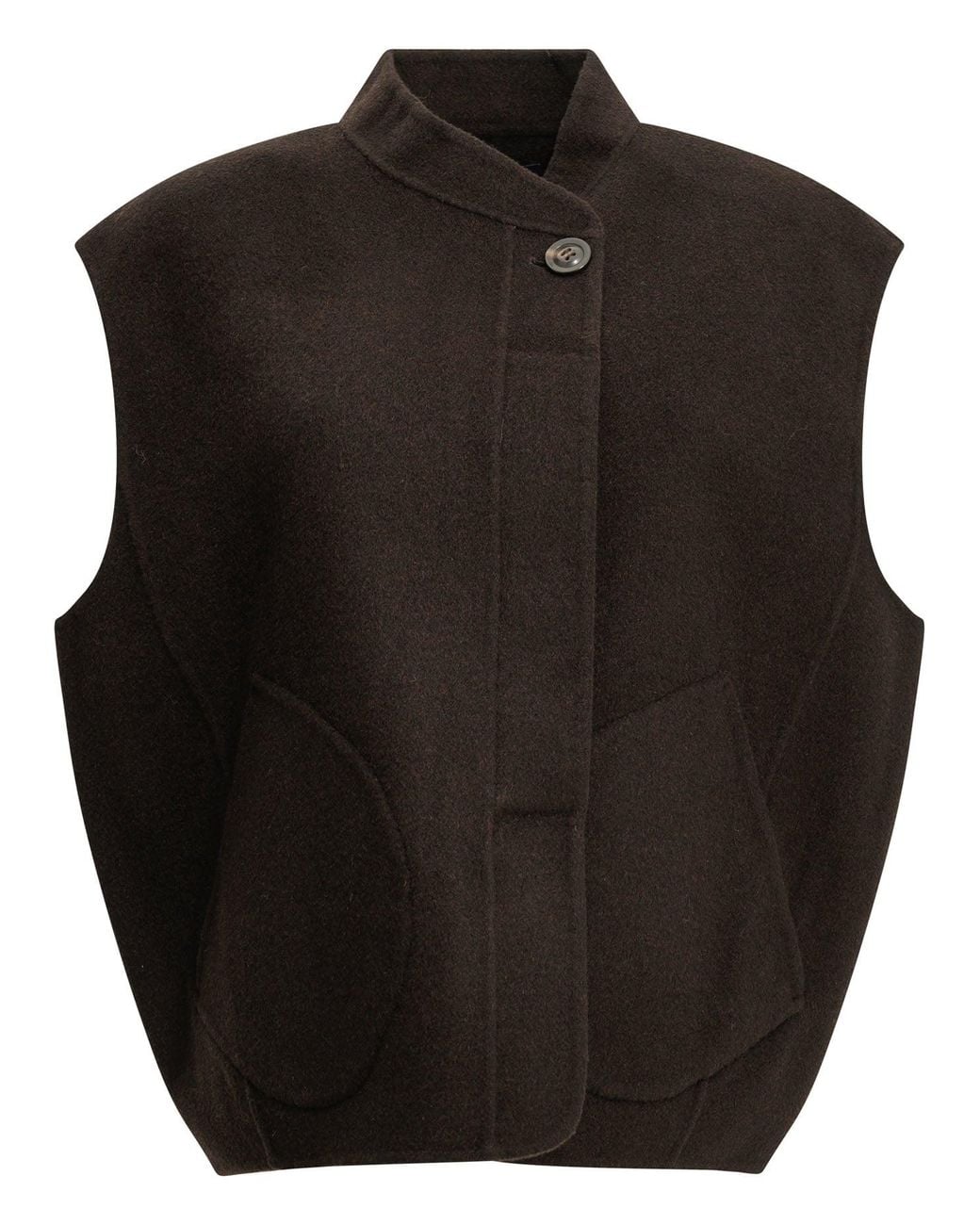 Soeur Black Adeline Sleeveless Jacket