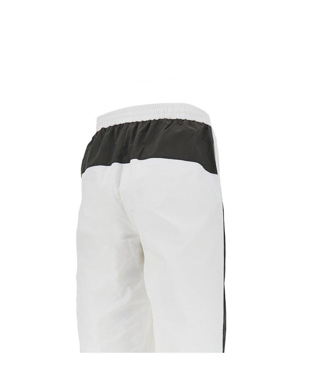 Umbro Gray Technical Ripstop Pants With Logo Embroidery for men