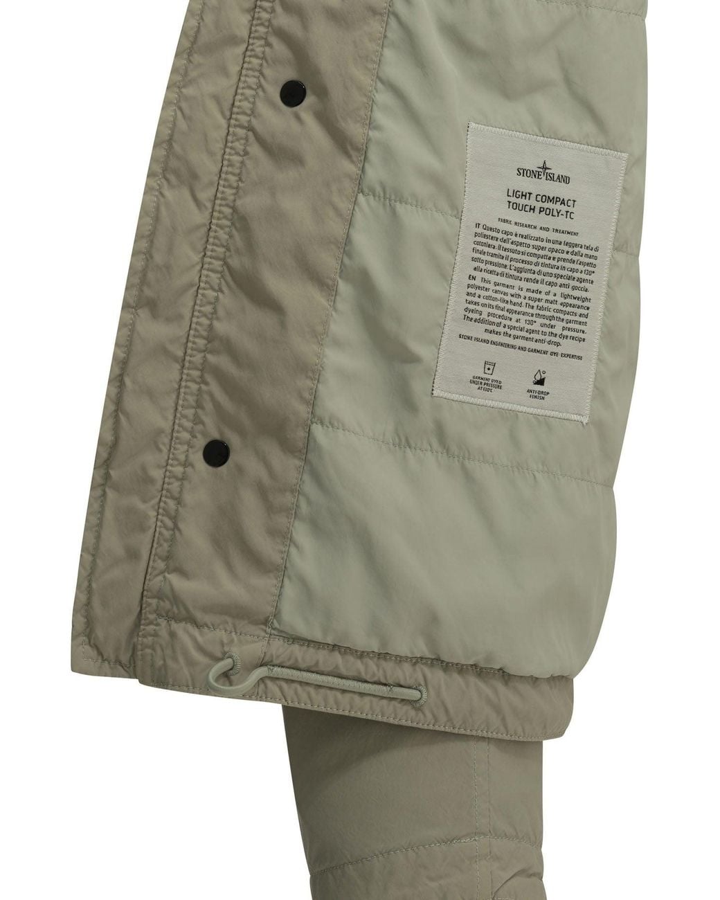 Stone Island Green "Light Compact" Padded Jacket for men