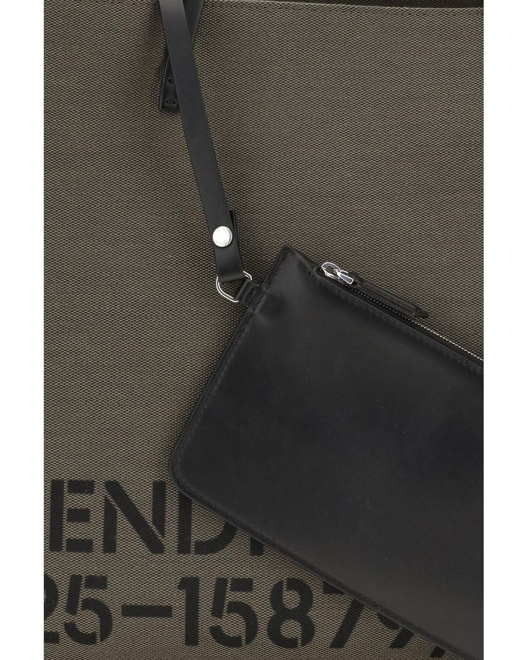 Fendi Green Roll Large Shopping Bag for men