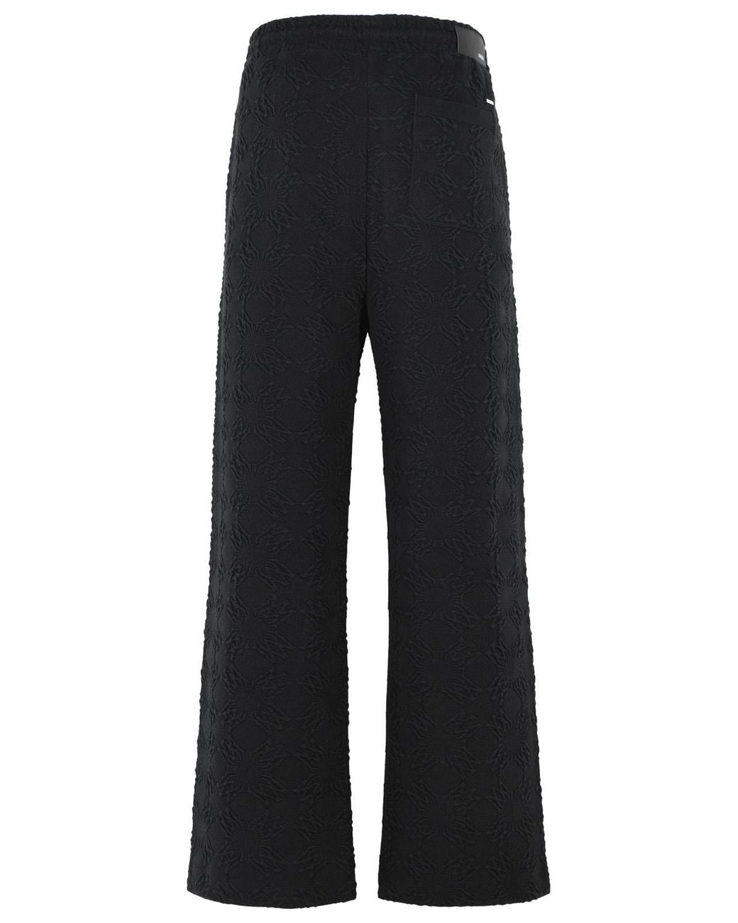 Amiri Black 'Ma Quad' Cotton Blend Pants for men