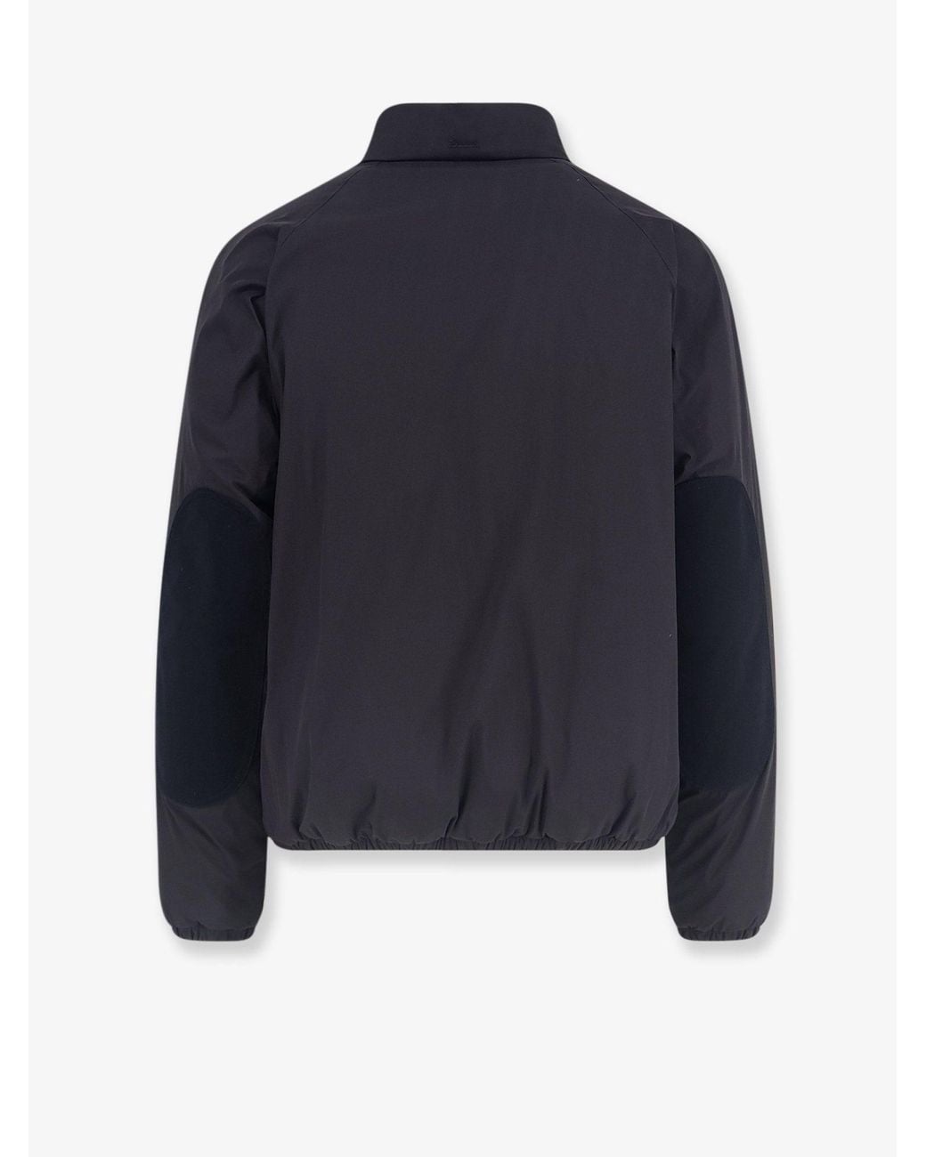 Laminar Blue Padded Cotton And Nylon Jacket for men