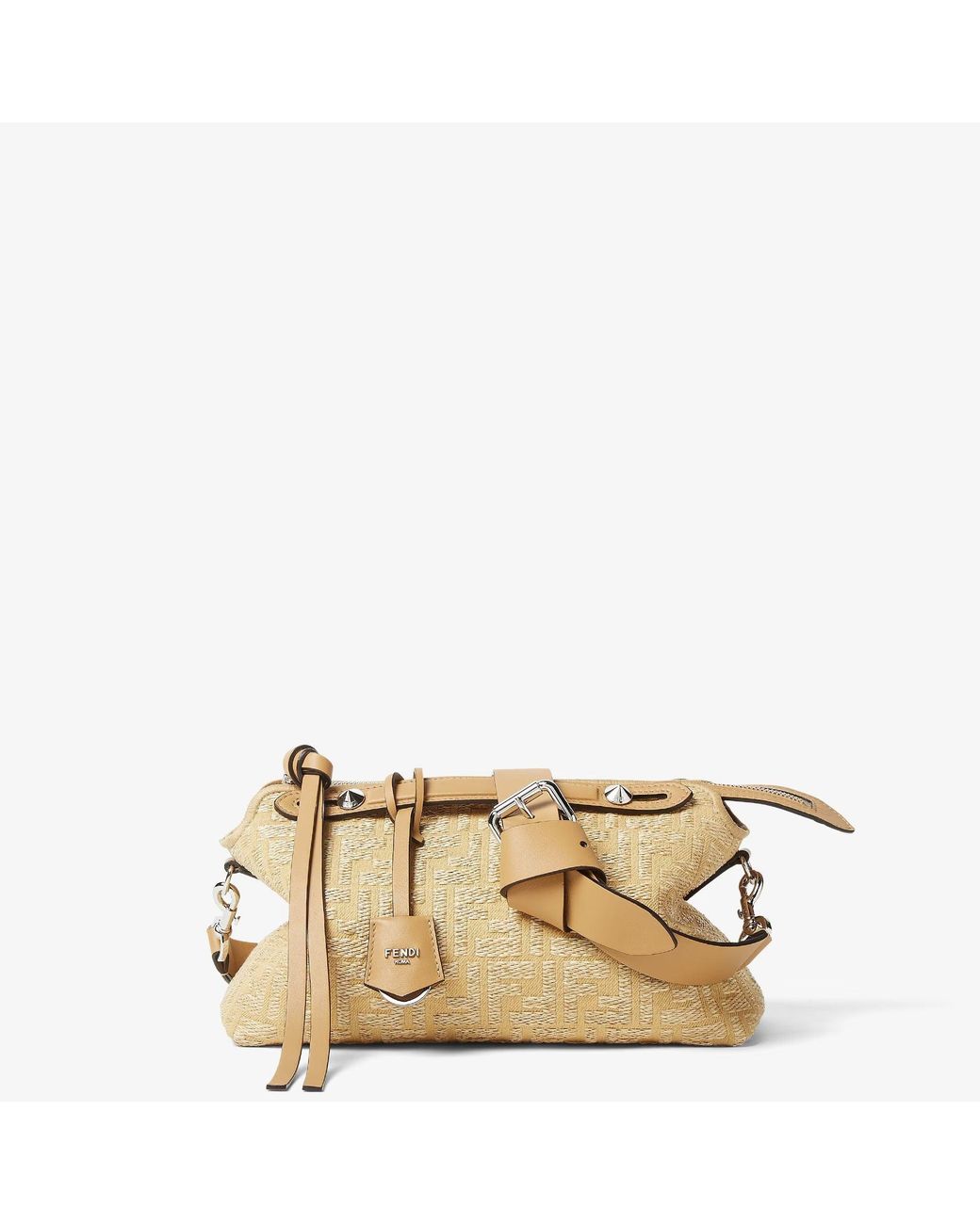 Fendi Natural "By The Way Soft" Crossbody Bag