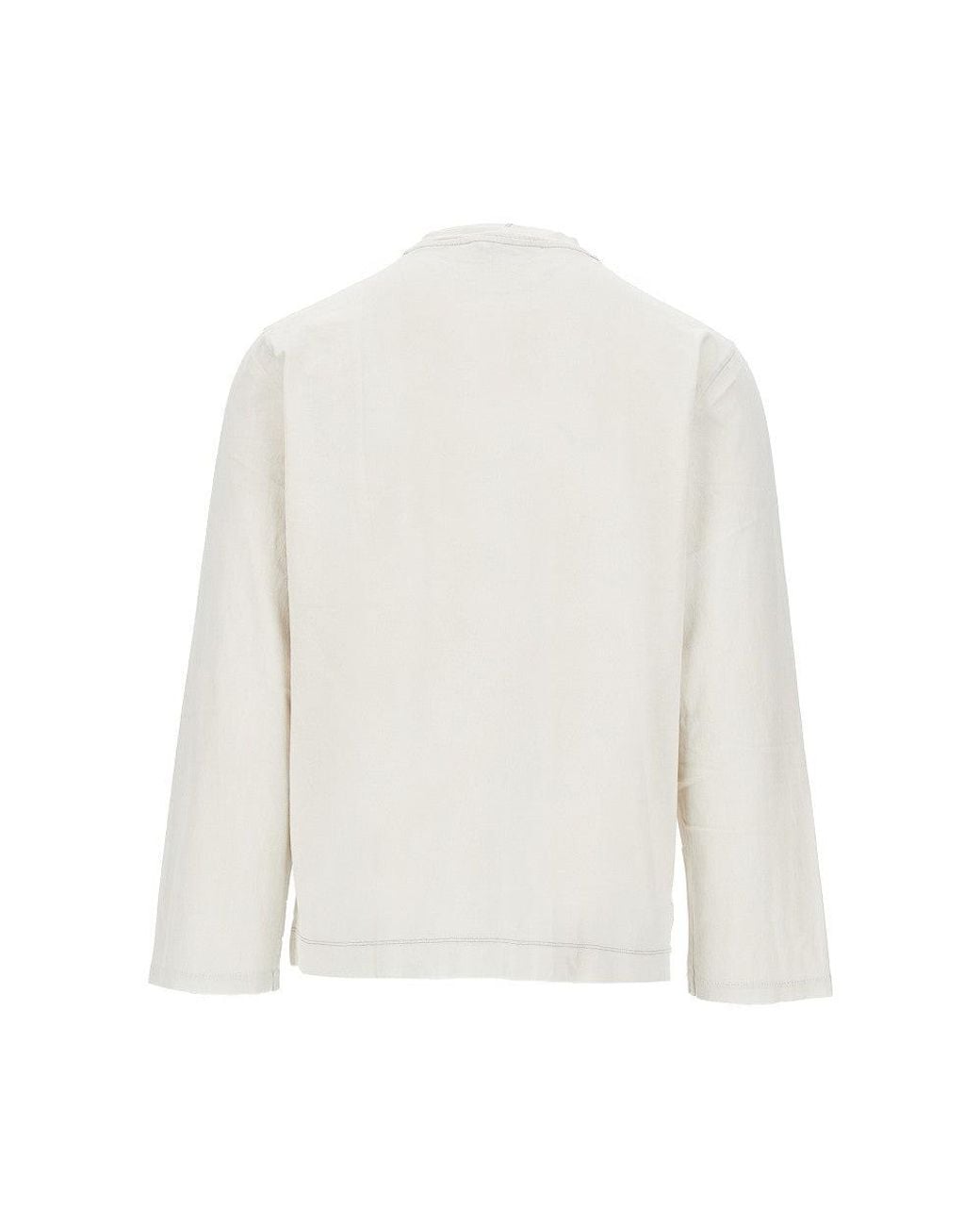 Our Legacy White 'Box' Long-Sleeved T-Shirt for men