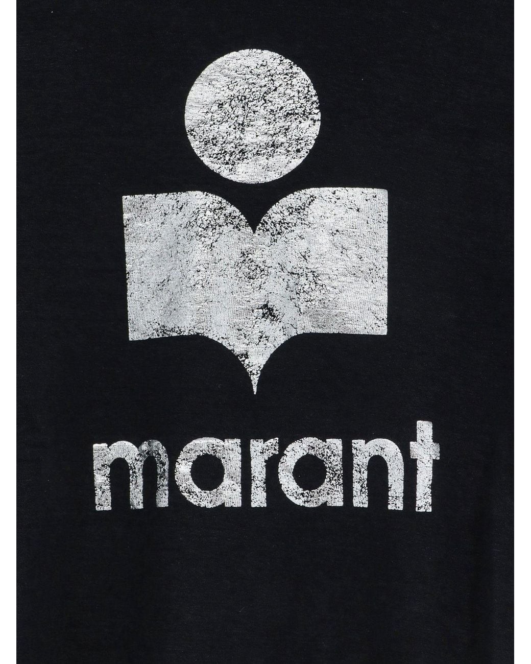 Isabel Marant Blue Klowia Linen T-Shirt