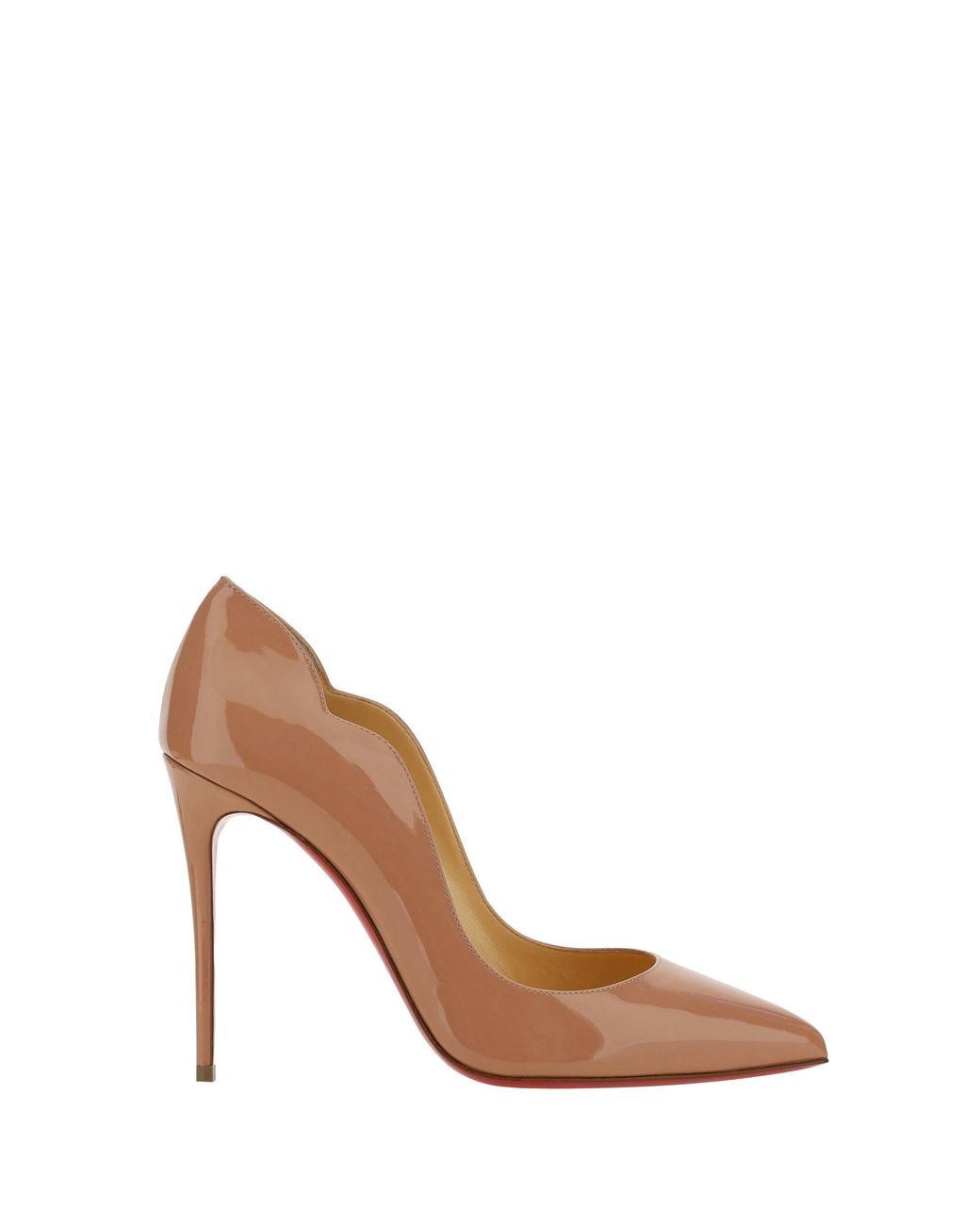 Christian Louboutin Brown Hot Chick Pumps
