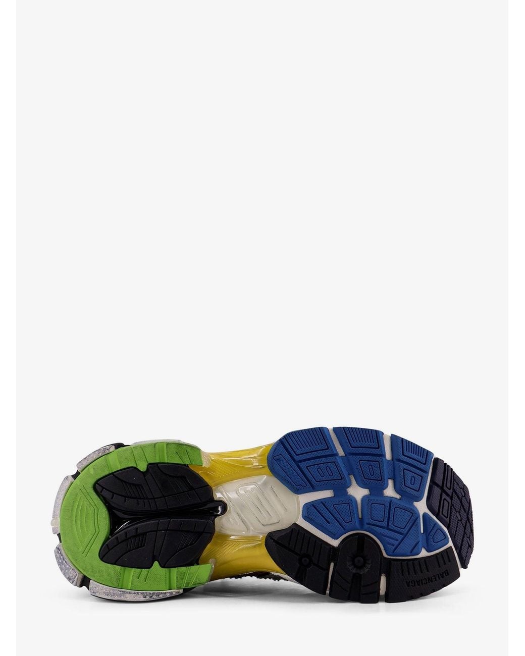 Balenciaga White Runner Low-Top Mesh Sneakers