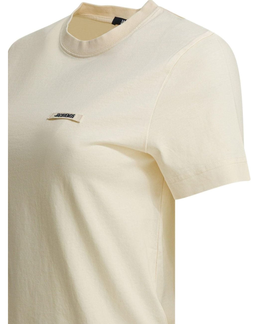 Jacquemus Natural "Gros Grain" T-Shirt