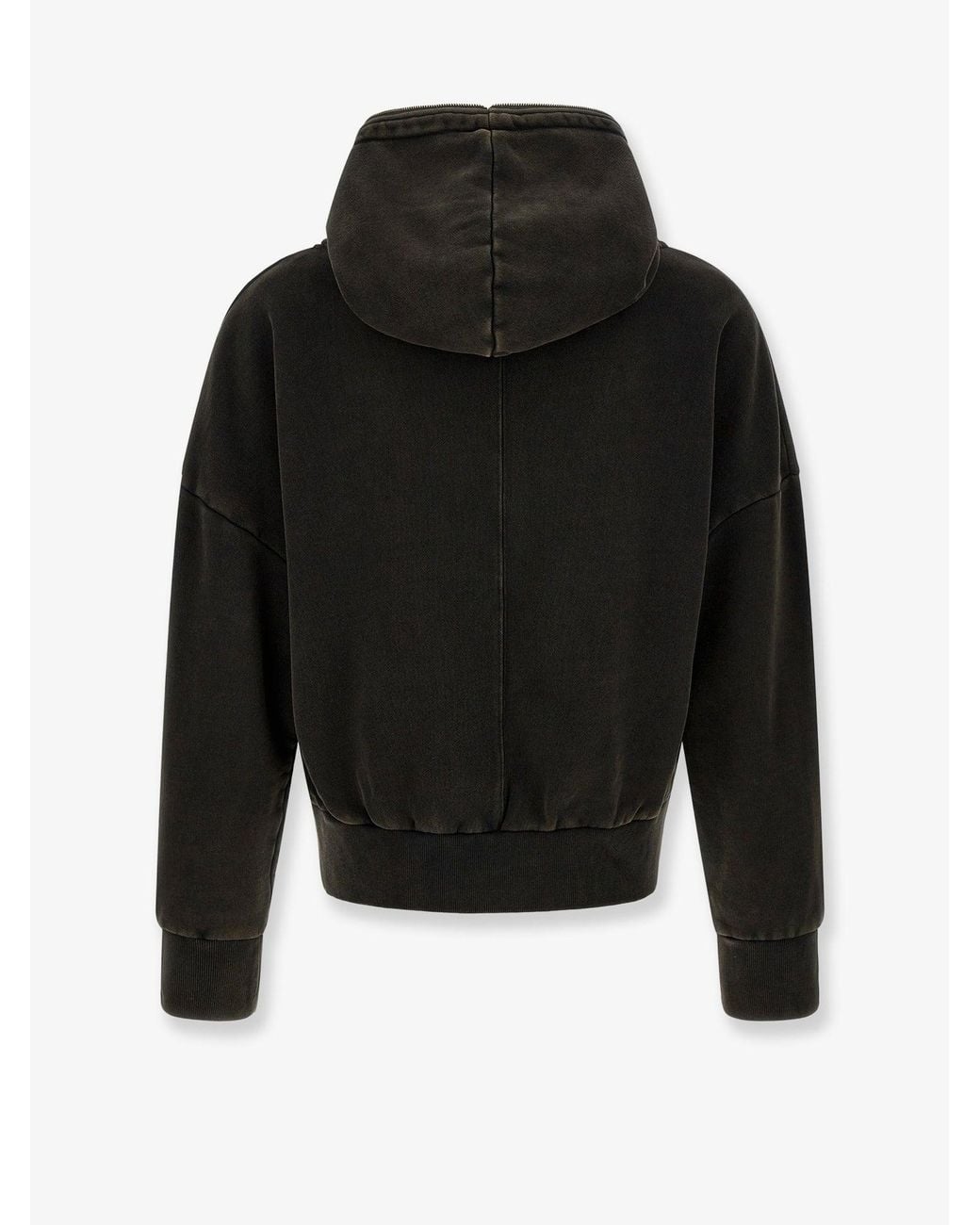 Entire studios Black Cotton Eternal Zip Hoodie