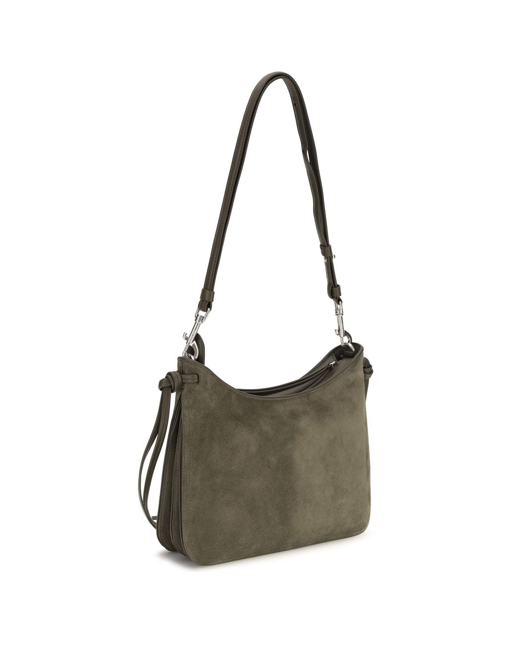 Phoebe Philo Metallic Gig Shoulder Small Sage