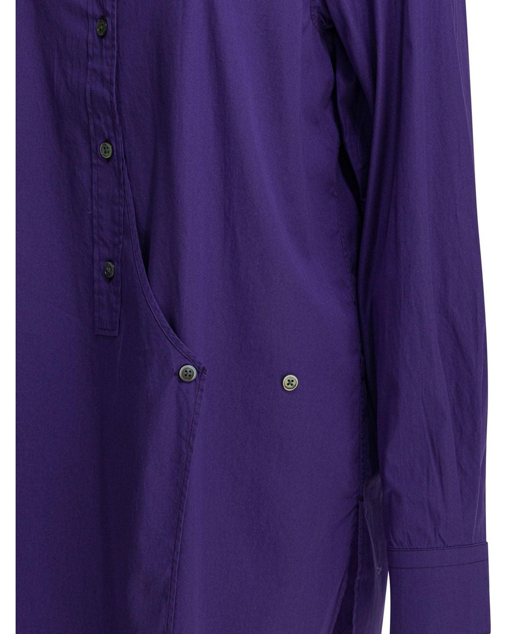 Our Legacy Purple Wave Shirts Blue