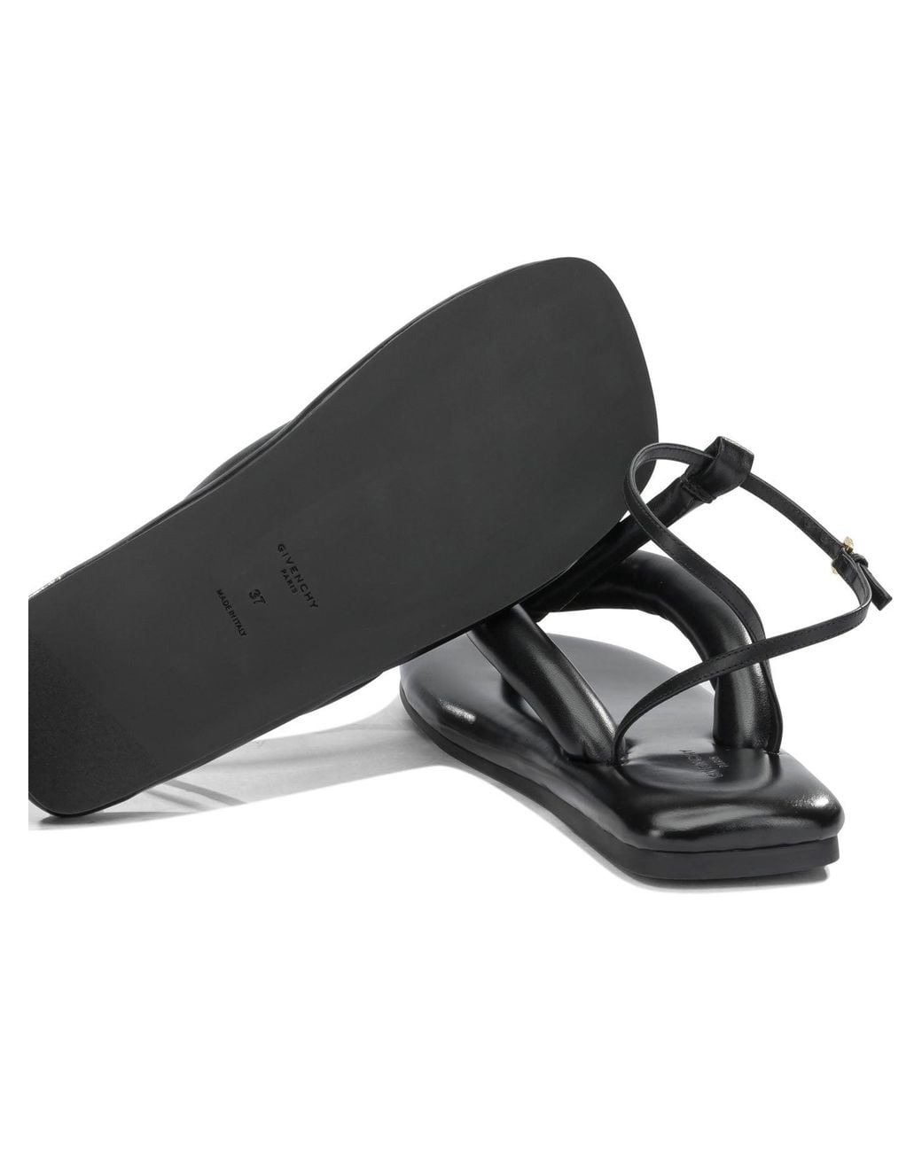 Givenchy Black "Boudoir" Low Sandals