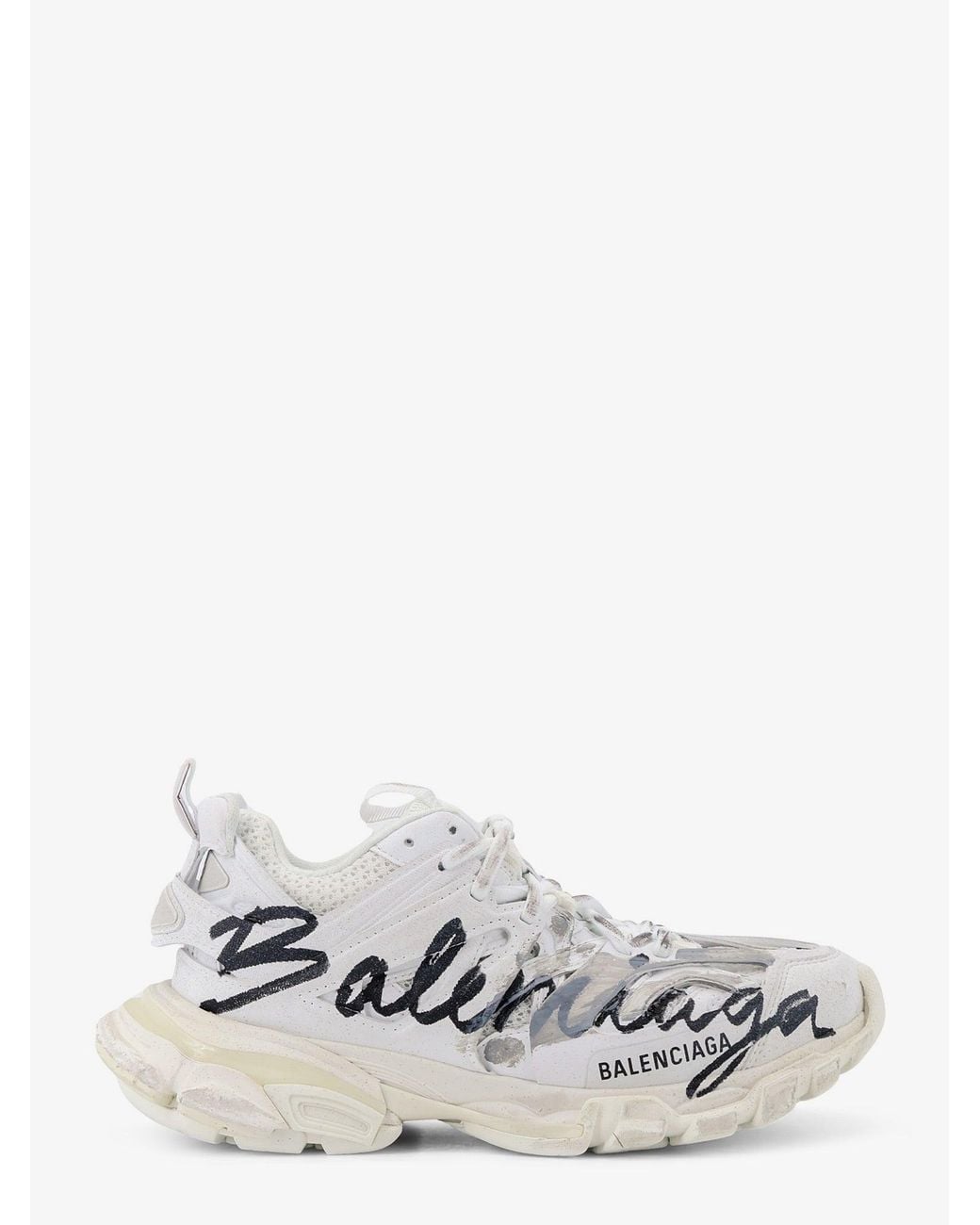 Balenciaga White Sneakers Track Signature