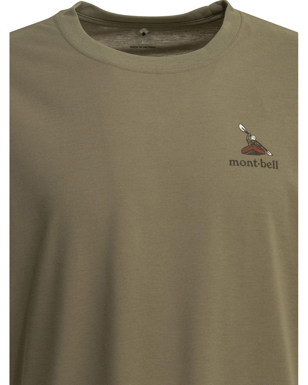 Montbell Green T-Shirts for men