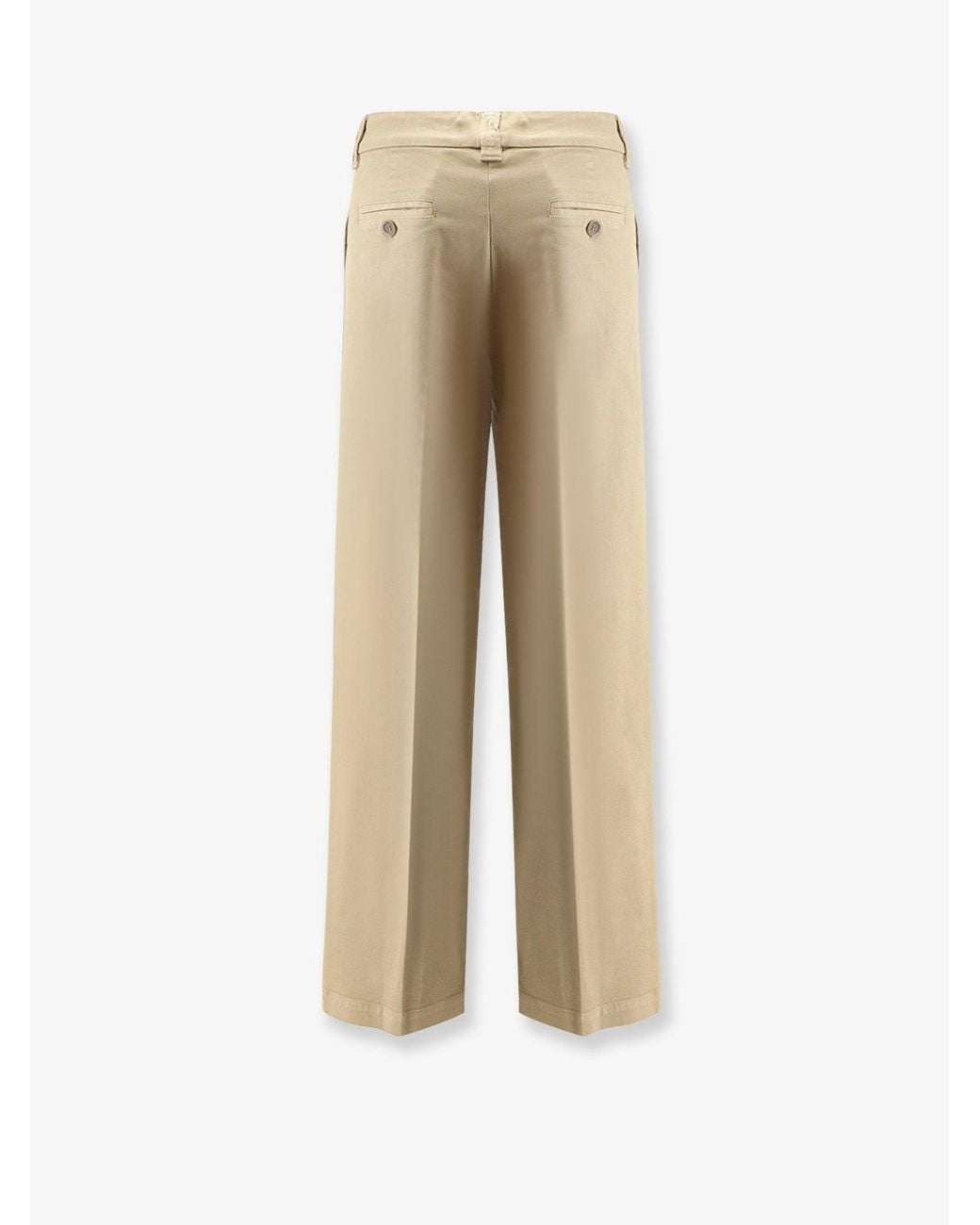 Aspesi Natural Cotton Trousers