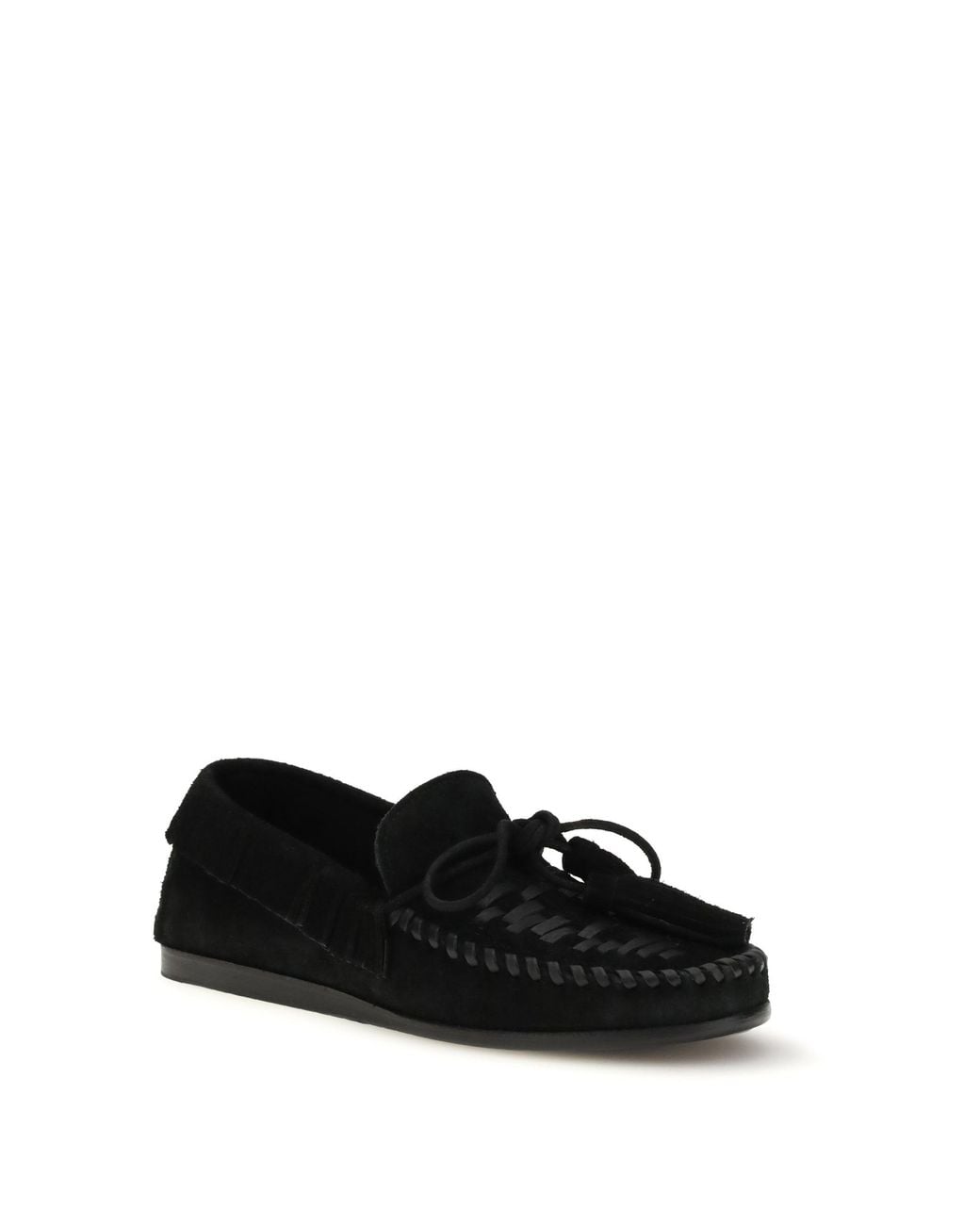 Isabel Marant Black Suede Fitza Loafers