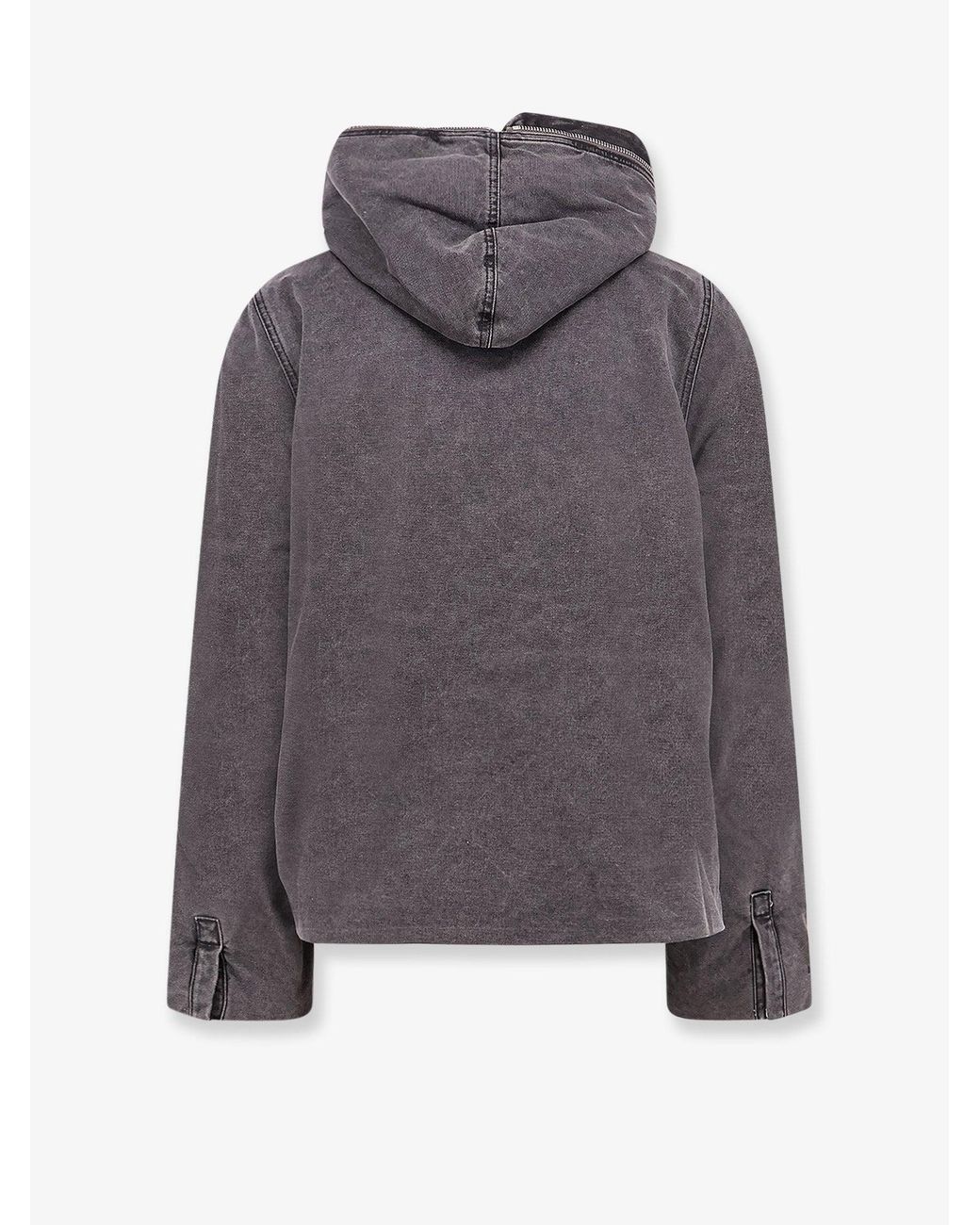 Rick Owens Gray Gimp Zipfront Kjt for men