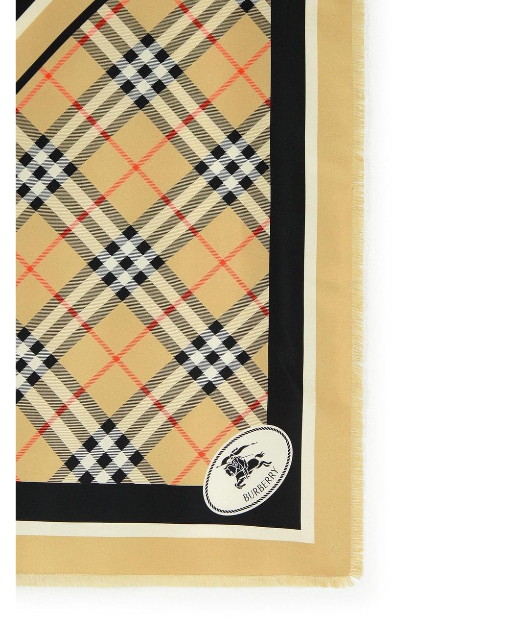 Burberry Multicolor Wool Scarf