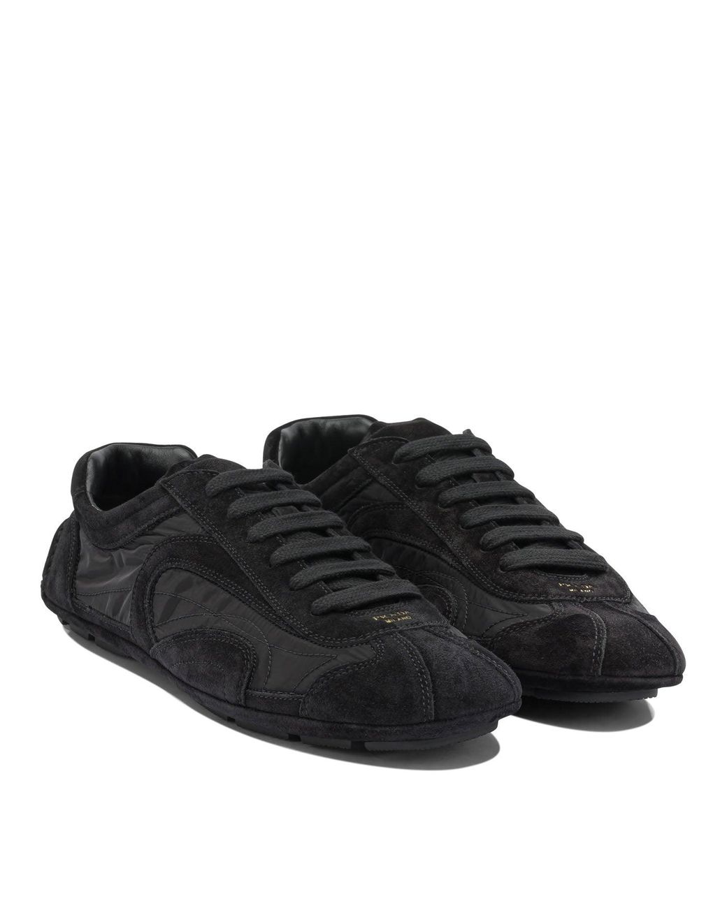 Prada Black "Monte Carlo" Sneakers for men
