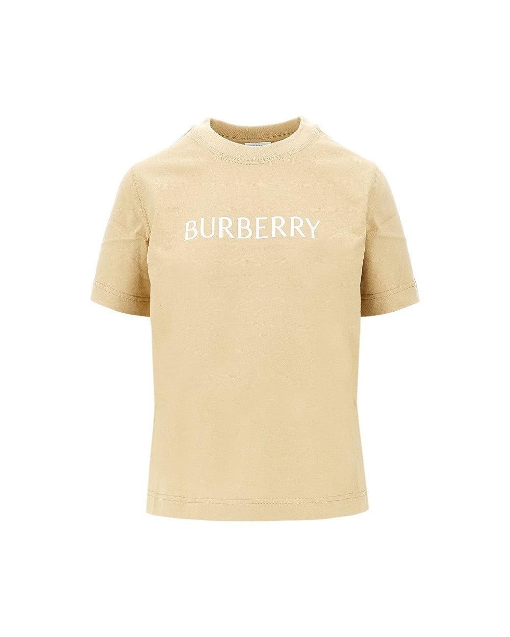 Burberry Natural Logo Print T-Shirt