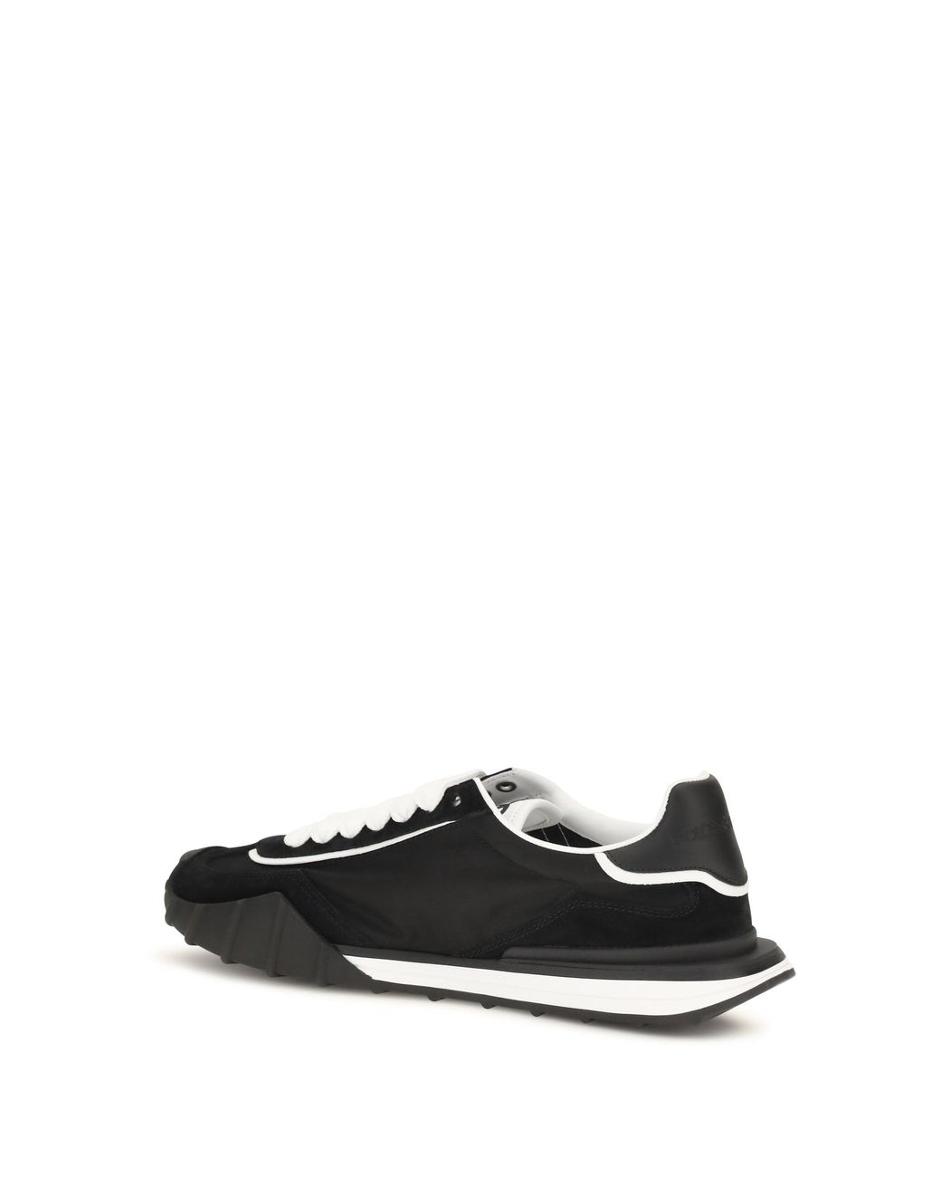 Dolce & Gabbana Black Dolce & Gabbana Dg Logo Leather Sneakers for men