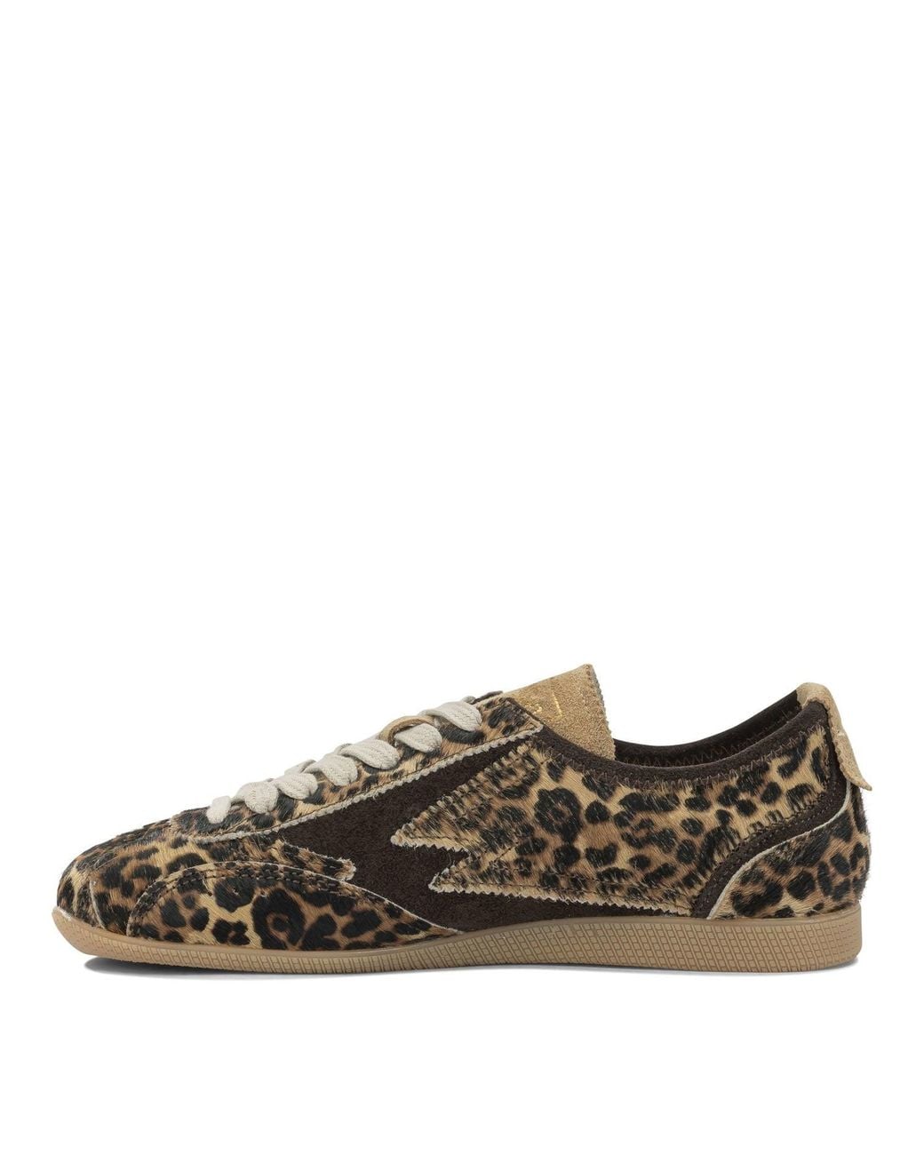 Moaconcept Brown Ik393 Leather Sneakers