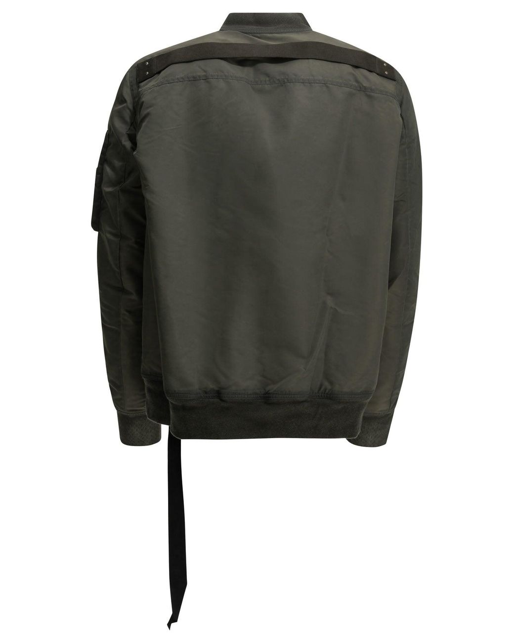 Rick Owens Gray "Classic Flight" Bomber Jacket for men