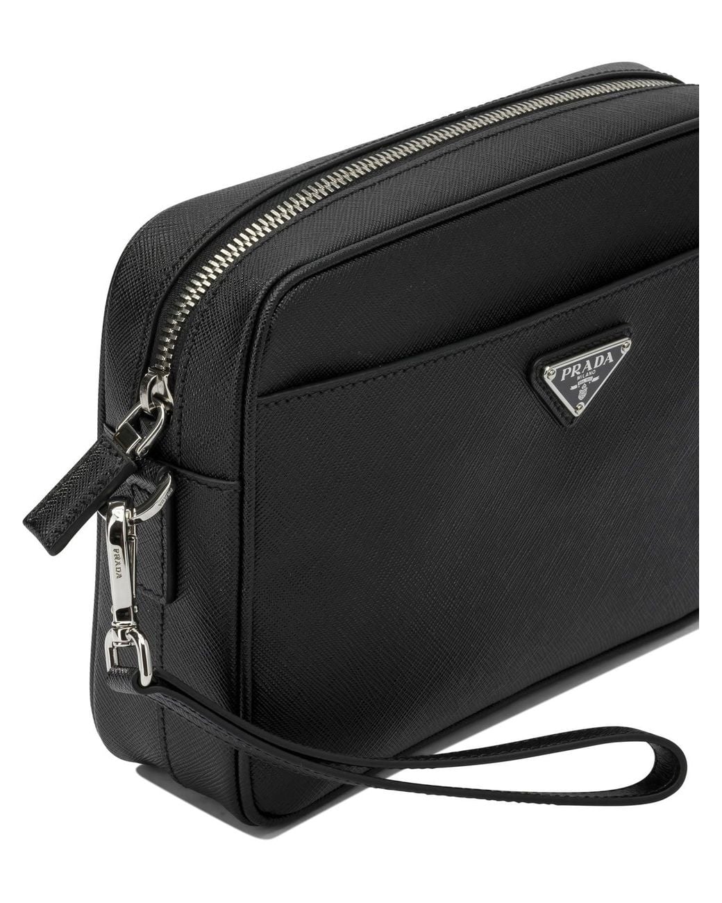 Prada Black Small Crossbody Bag for men