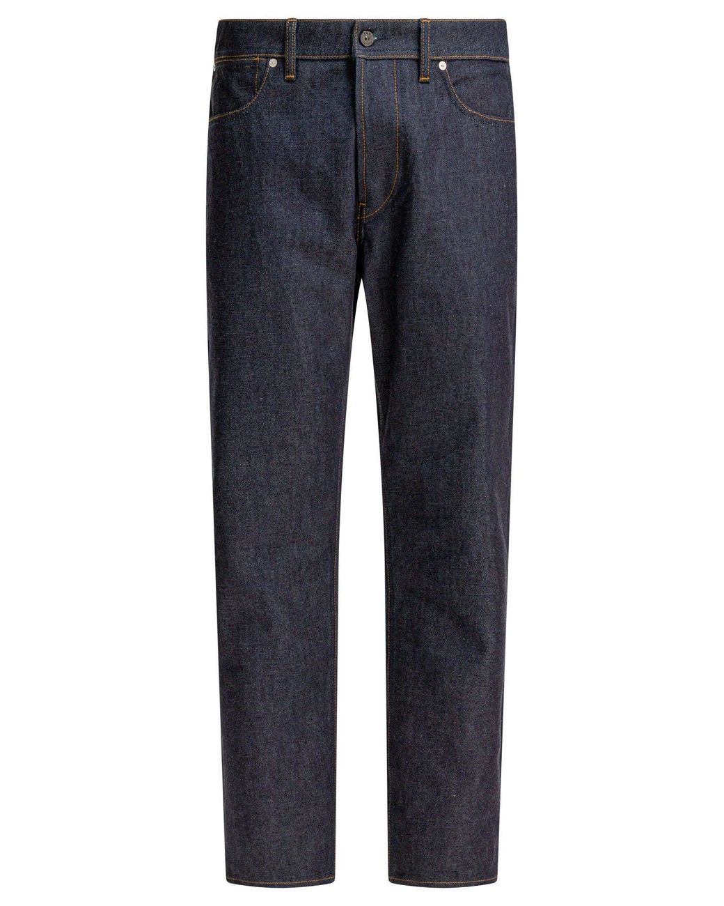 Stone Island Blue Straight Leg Jeans for men