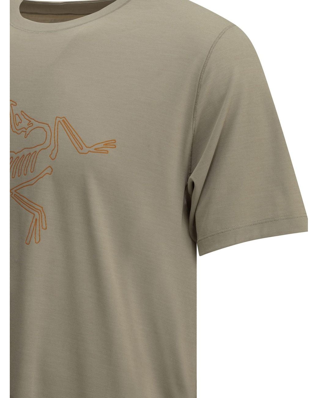 Arc'teryx Green Cormac Logo Crew-Neck T-Shirt for men