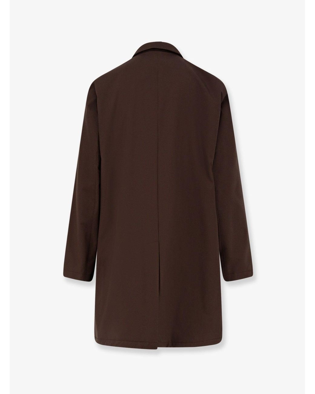 Loro Piana Brown Sebring Waterproof Coat for men