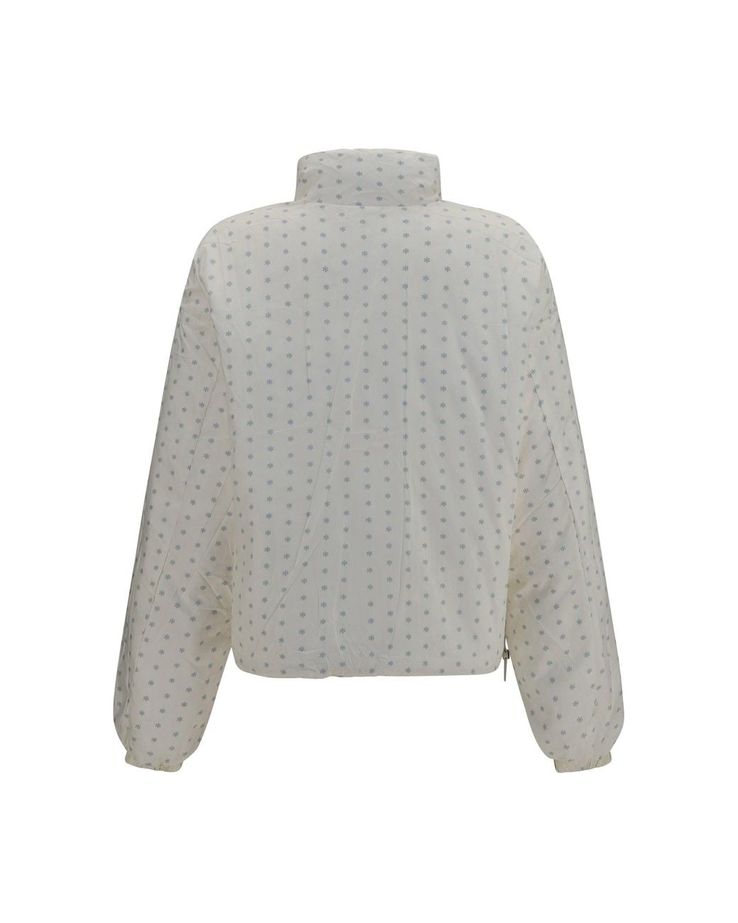 GONGDID DESIGN White Reversible High-Neck Puffer Jacket Off