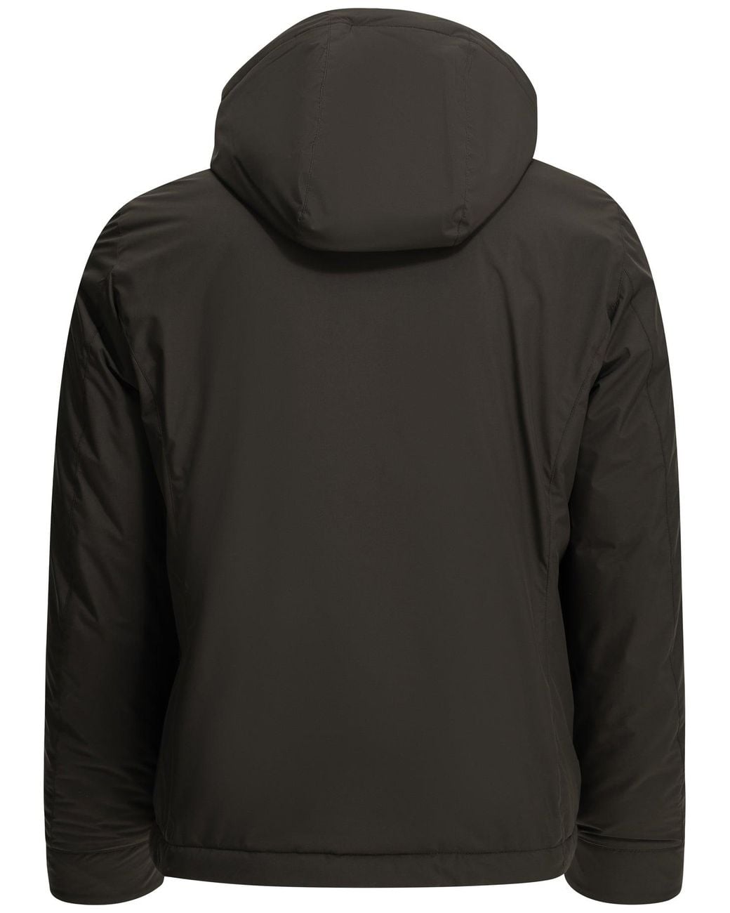 Moorer Black Albini-Stp Short Down Jacket for men