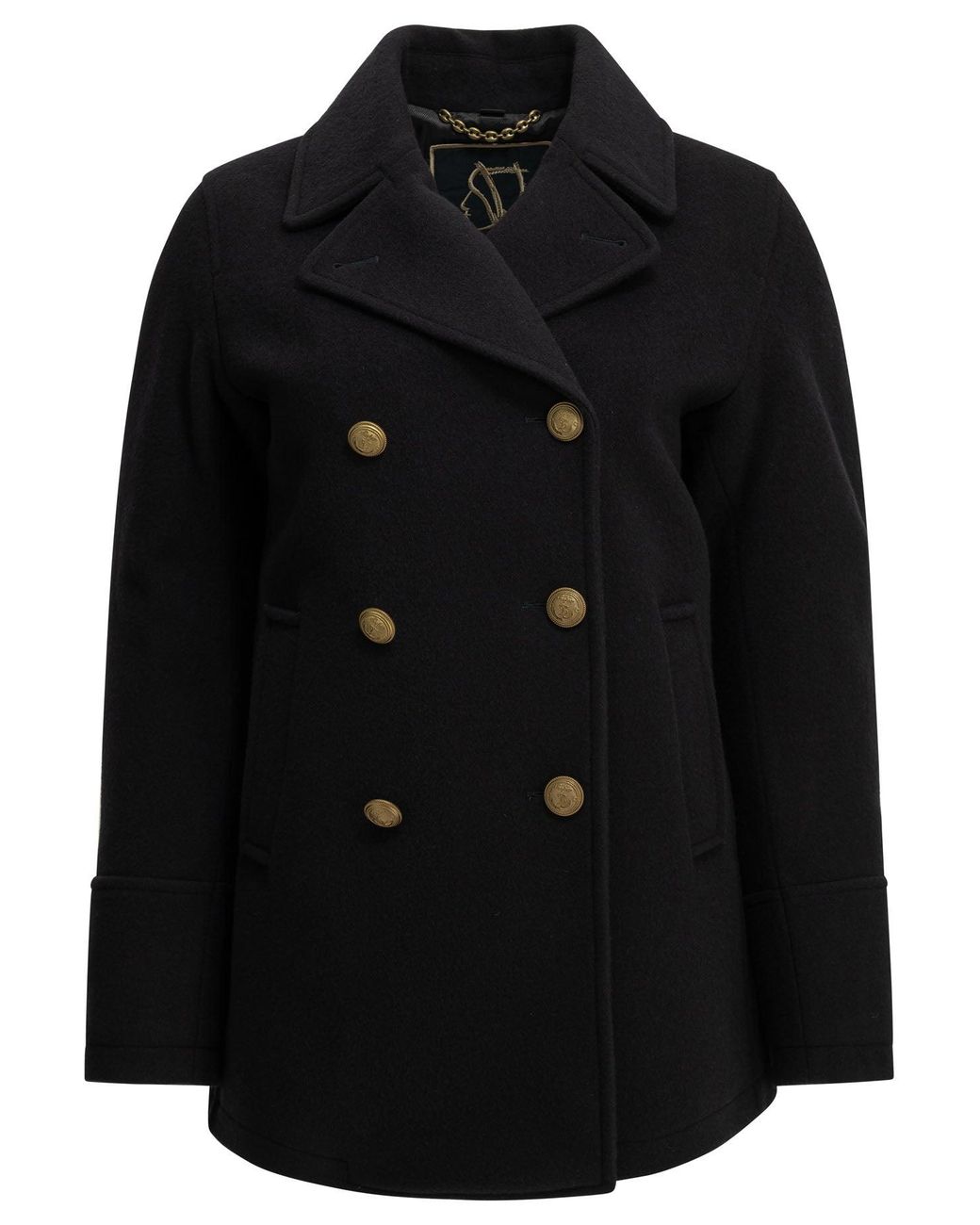 Sealup Black Wool Cashmere Jacket