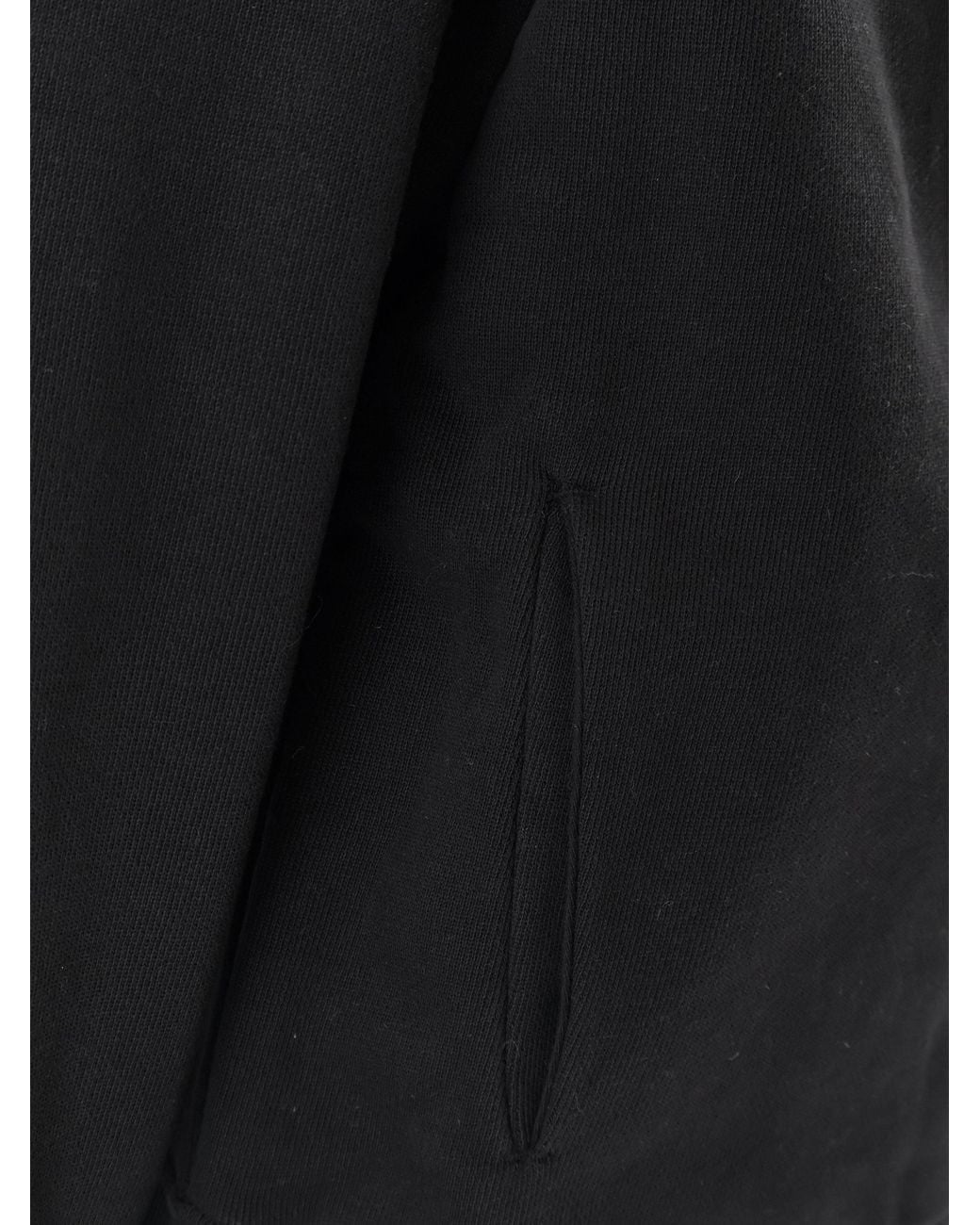 Entire studios Black Slim Zip Up Cotton Hoodie