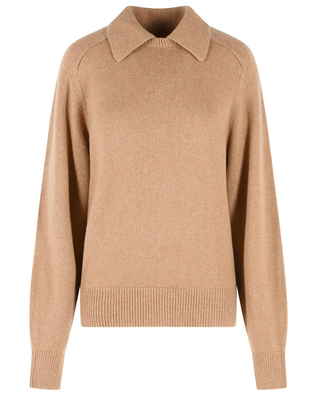 Khaite Natural Jackson Wool Cashmere Sweater