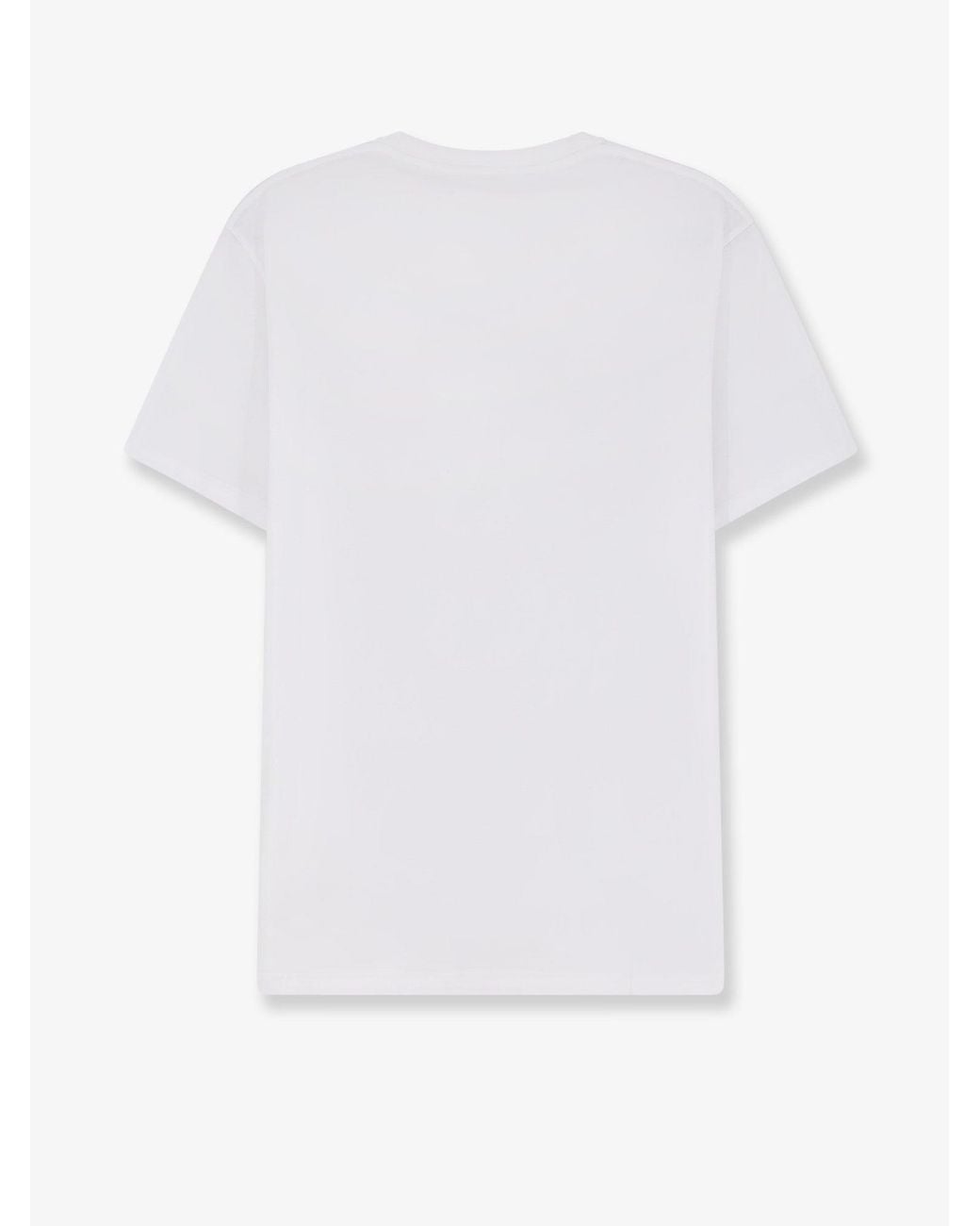 Loewe White Cotton T-Shirt for men