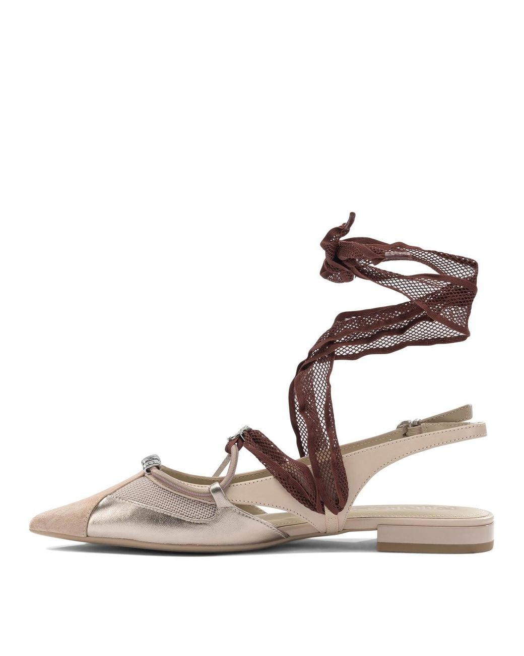 Pinko Natural Ballerinas