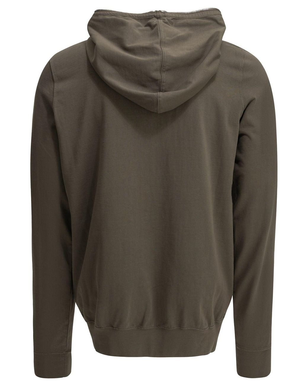 Rick Owens Gray "Gimp" Zip-Up Sweatshirt for men