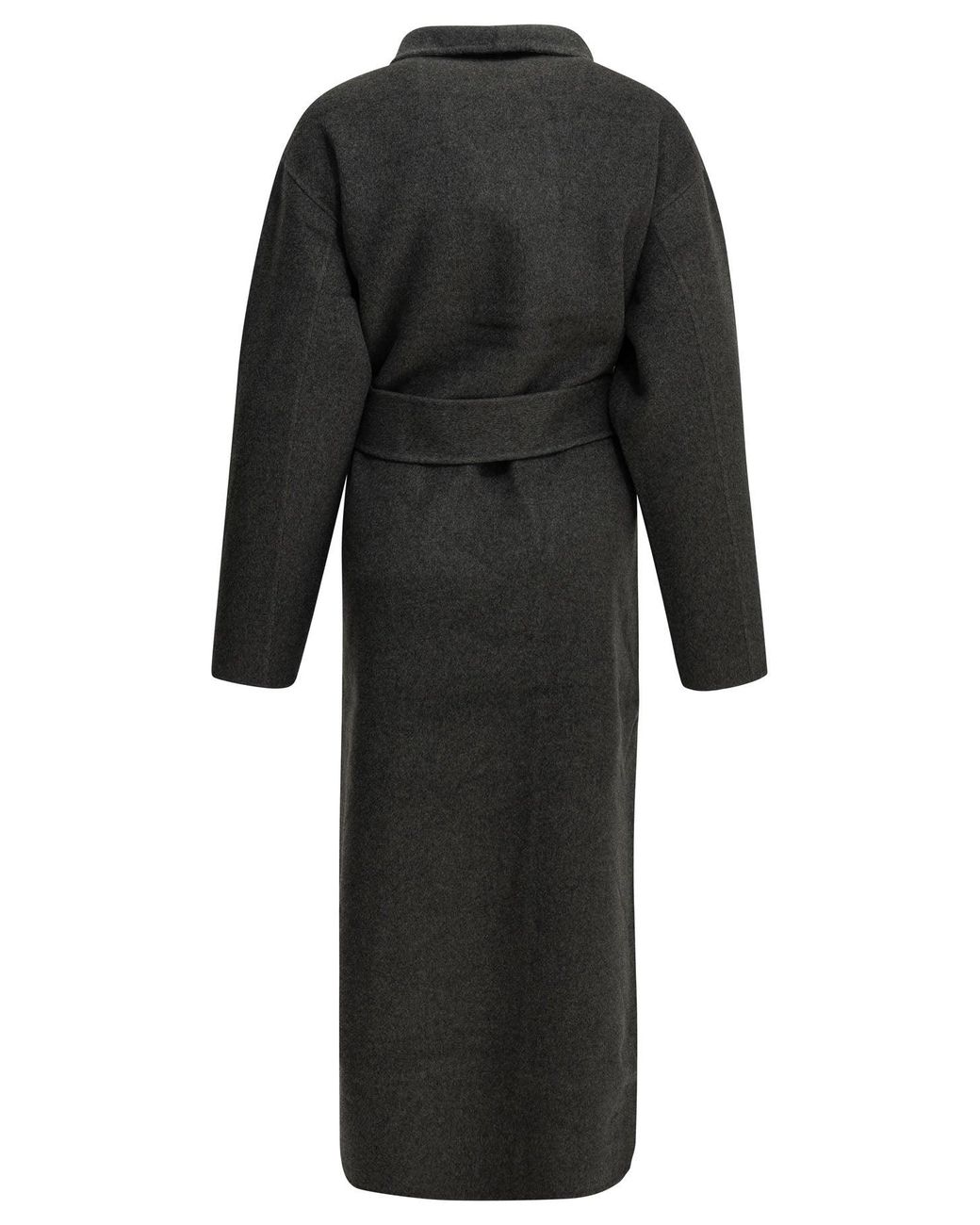 Almada Label Black Mara Long Coat Dark