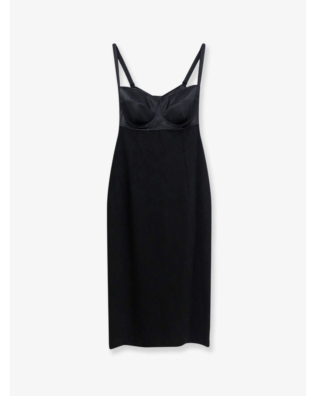 Dolce & Gabbana Black Stretch Fabric Dress