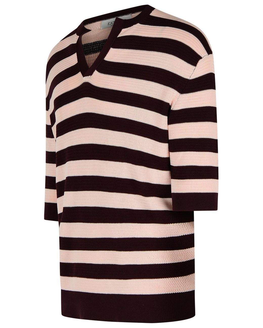Laneus Brown Cotton Sweater for men
