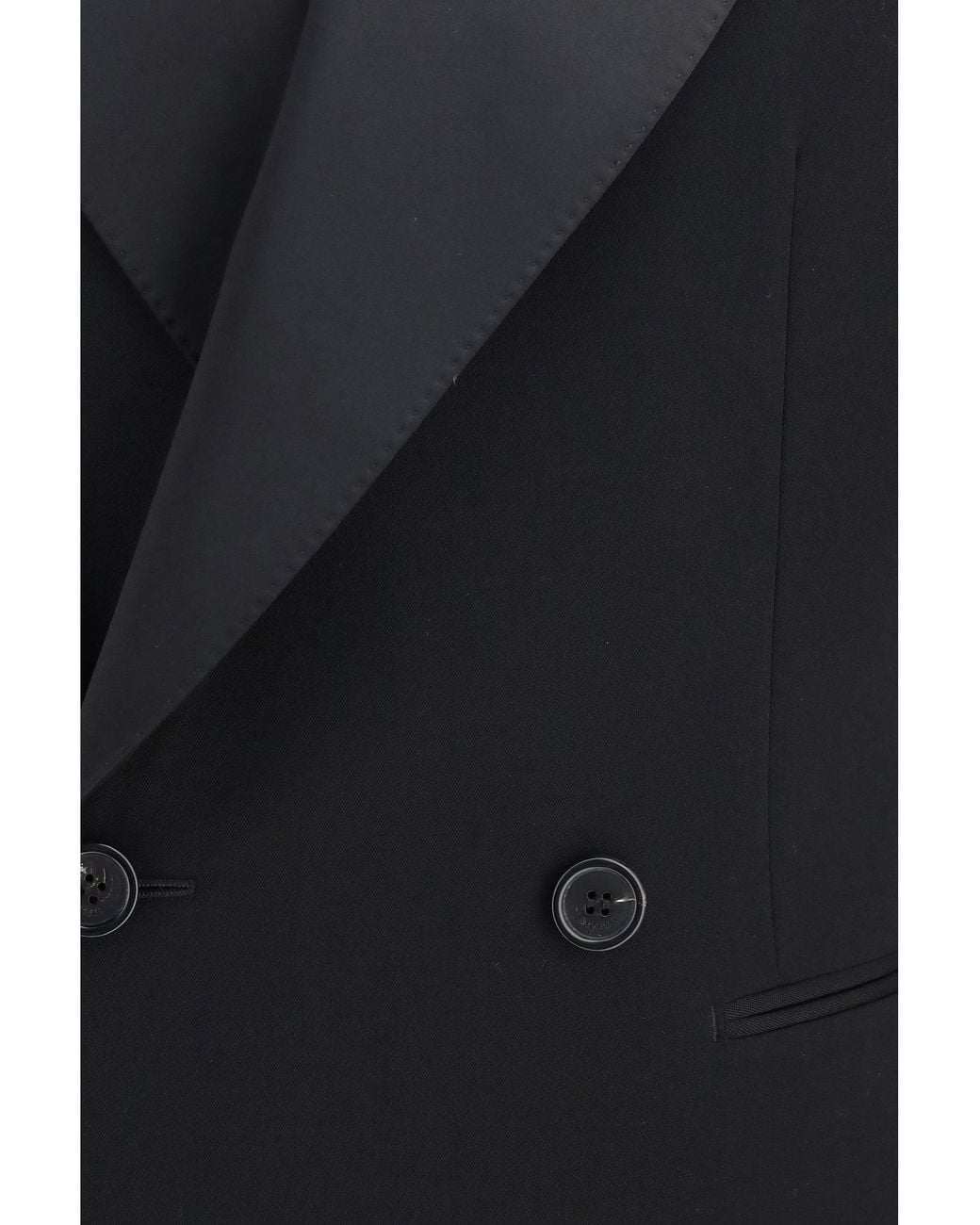 Saint Laurent Brown Grain De Poudre Jacket for men
