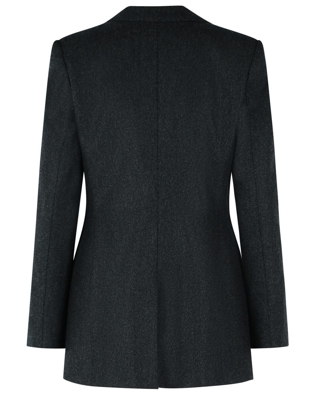 Dolce & Gabbana Black Dolce & Gabbana Wool Flannel Jacket
