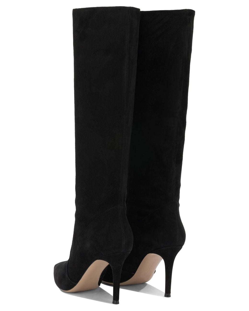 Gianvito Rossi Black "Hansen 85Mm" Knee-High Boots