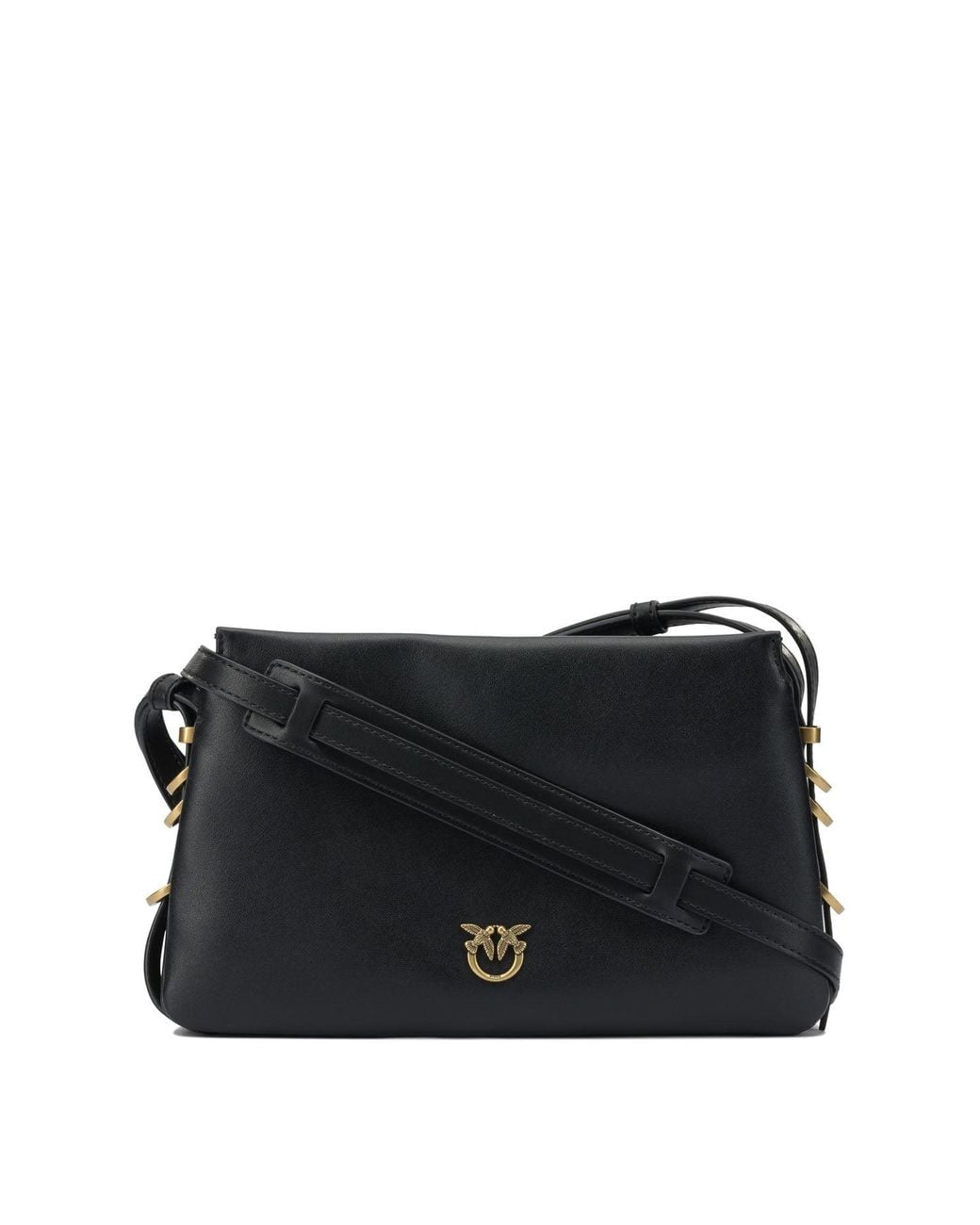 Pinko Black 'Triplet' Mini Crossbody Bag
