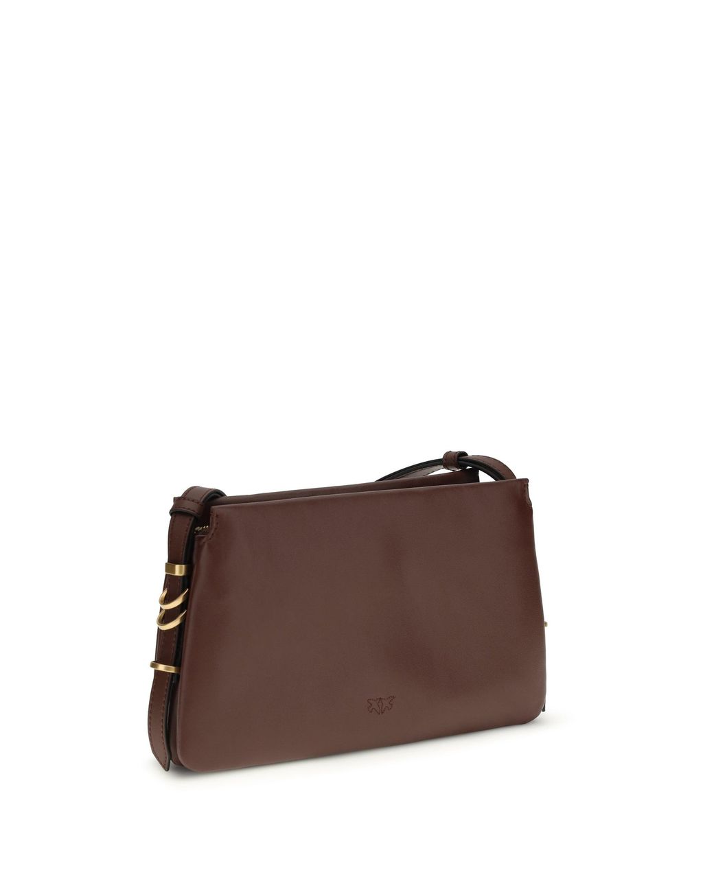 Pinko Brown Shoulder Bag One Two Three Mini Burgundy