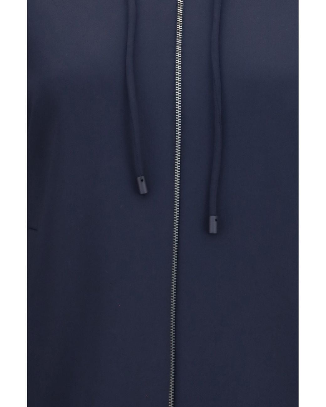 Max Mara Blue Fidato Hooded Sweatshirt